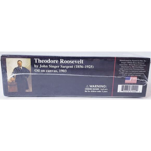 NIB PBS The Roosevelts Theodore Roosevelt & Franklin D. Roosevelt Puzzles 500pc. - Picture 4 of 7